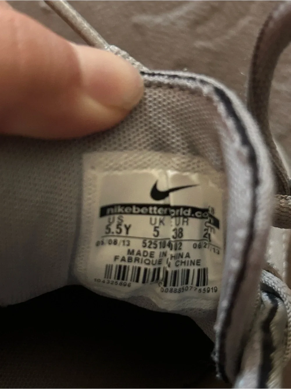 Nike youth sneakers